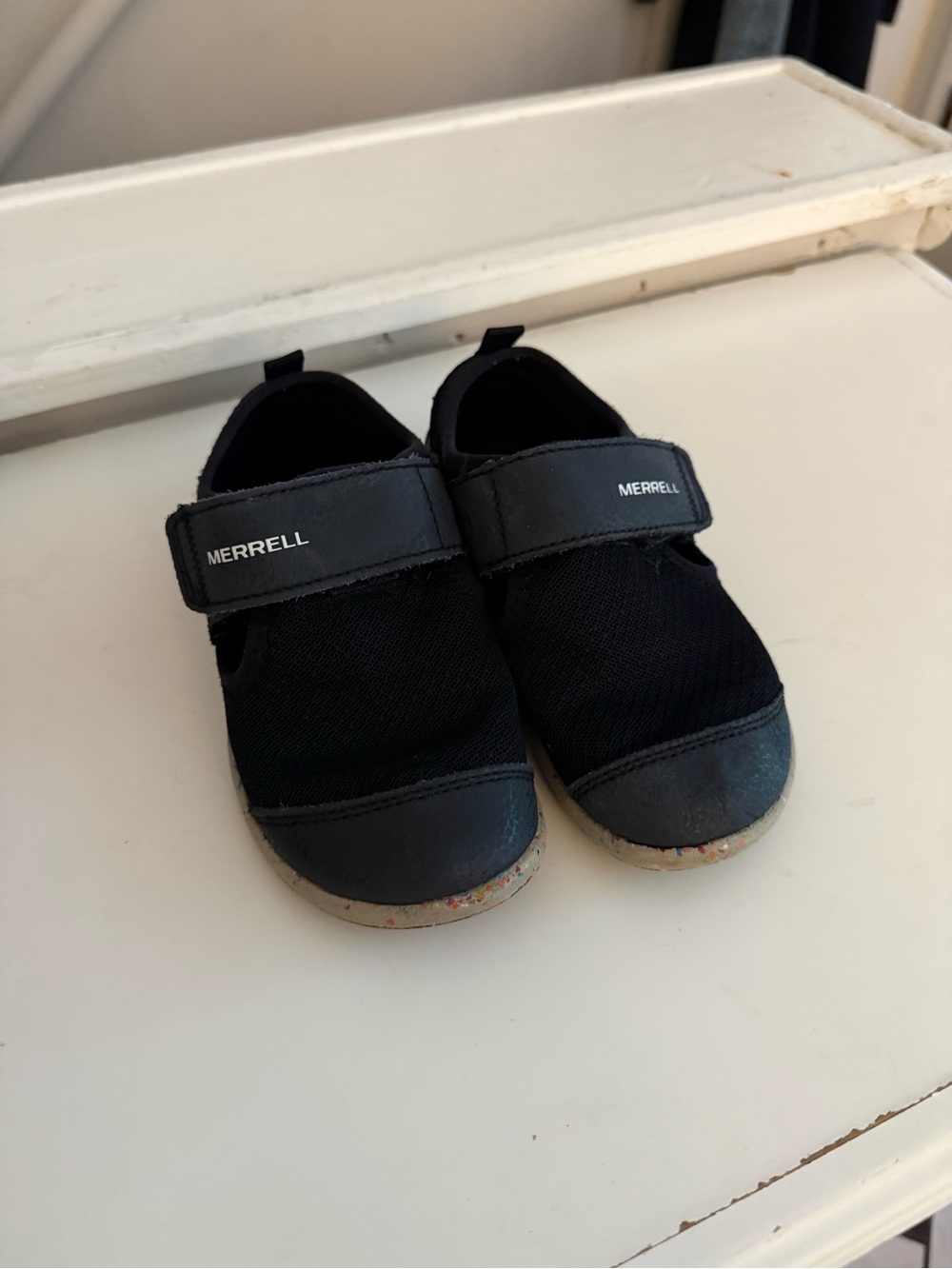 Merrell Kids Black Bare Steps Water Shoes